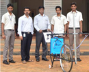 SMVITM students develop semi-automatic pesticide sprayer